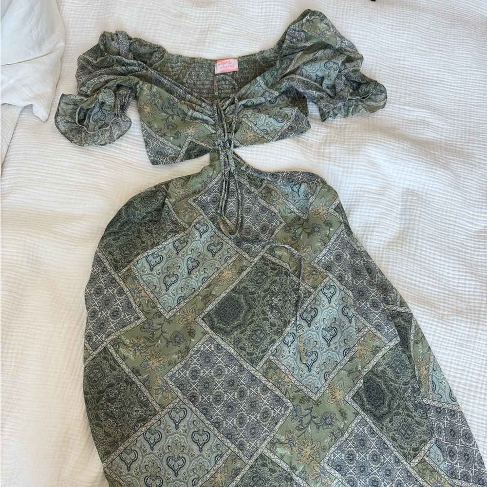 Wishful Thinking cut out maxi dress